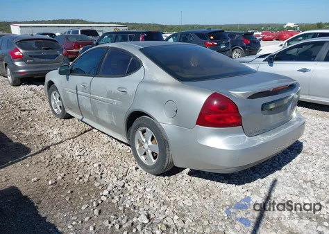 2007 Pontiac Grand Prix from USA, damaged, VIN 2G2WP552071197087